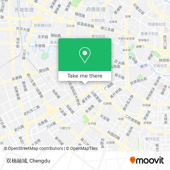 双楠融城 map