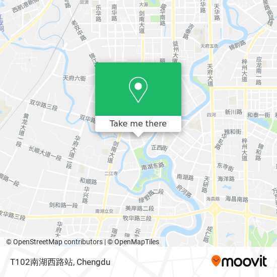 T102南湖西路站 map