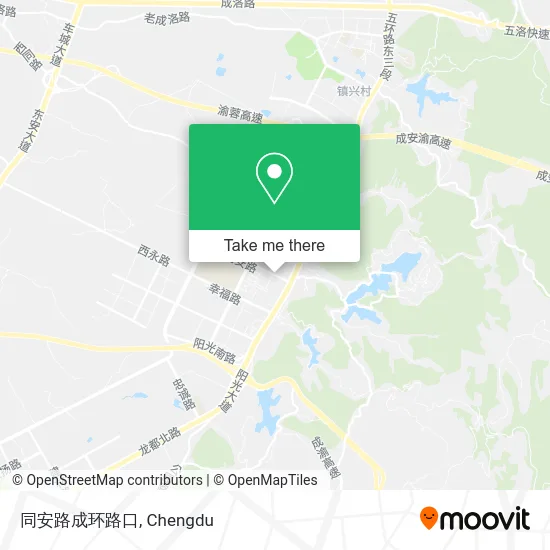 同安路成环路口 map