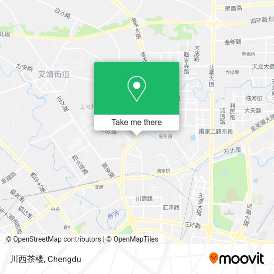 川西茶楼 map