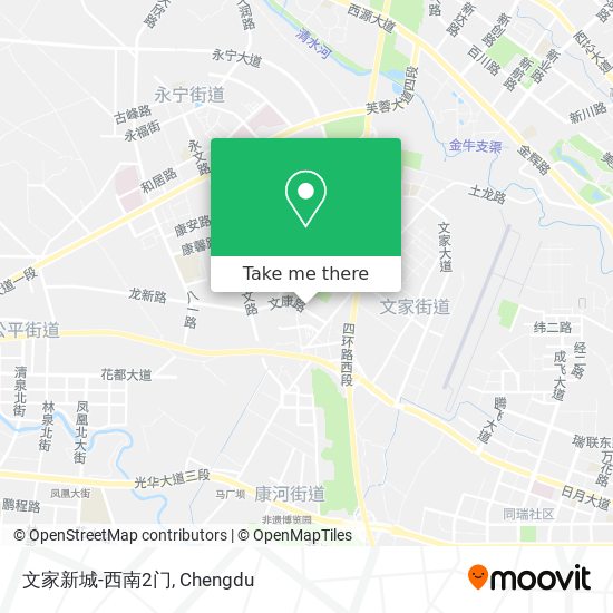 文家新城-西南2门 map