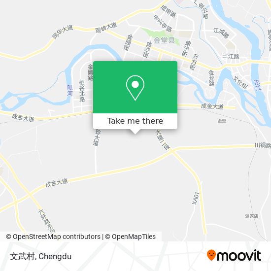 文武村 map