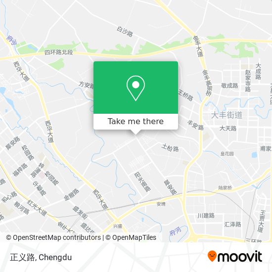正义路 map