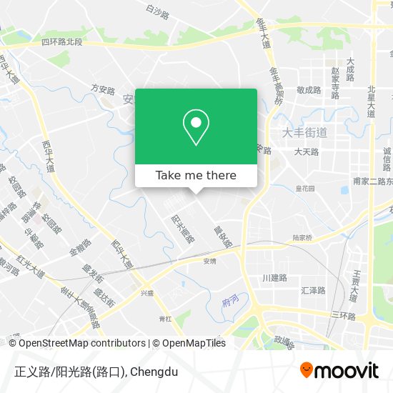 正义路/阳光路(路口) map