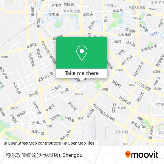 额尔敦传统涮(大悦城店) map