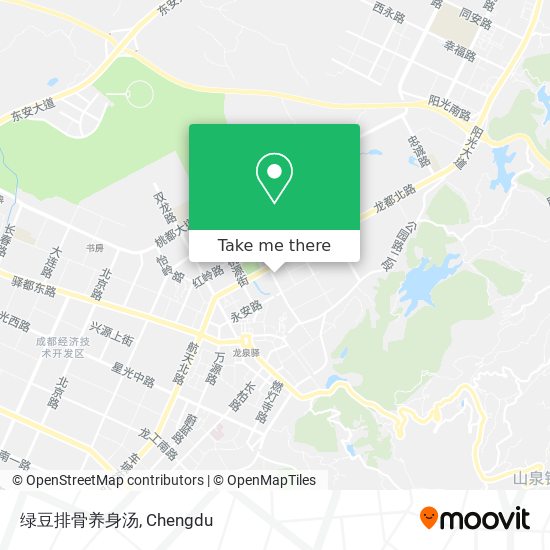 绿豆排骨养身汤 map