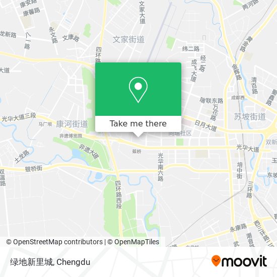 绿地新里城 map
