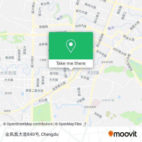 金凤凰大道840号 map