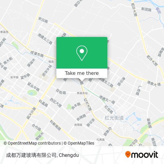 成都万建玻璃有限公司 map