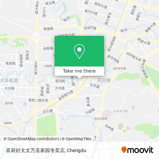 喜厨好太太万圣家园专卖店 map
