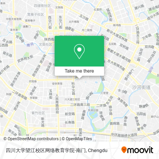 四川大学望江校区网络教育学院-南门 map