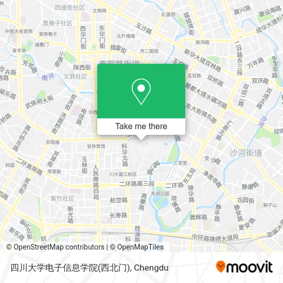 四川大学电子信息学院(西北门) map