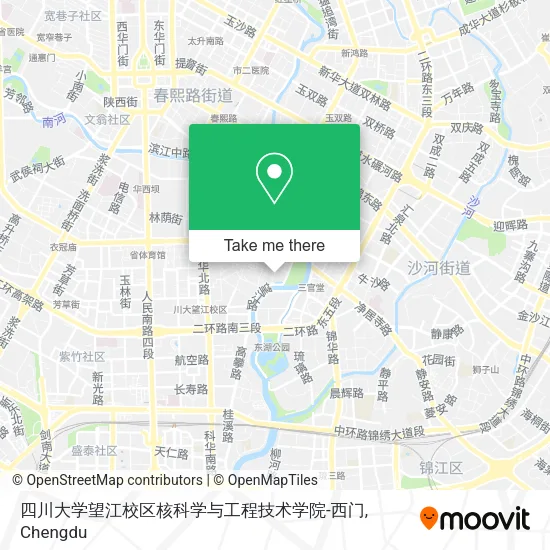 四川大学望江校区核科学与工程技术学院-西门 map