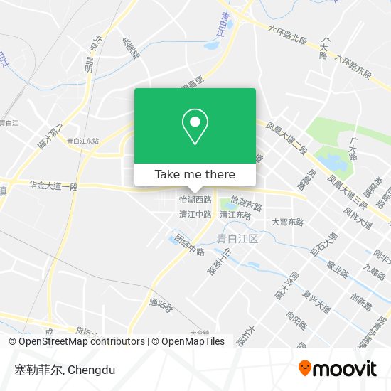 塞勒菲尔 map