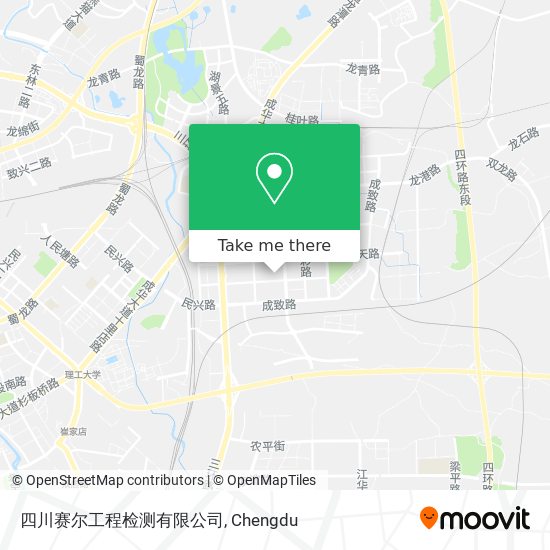 四川赛尔工程检测有限公司 map