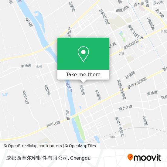 成都西塞尔密封件有限公司 map