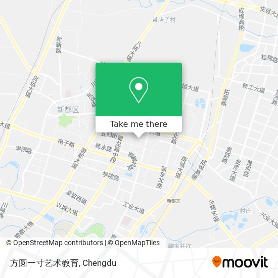 方圆一寸艺术教育 map