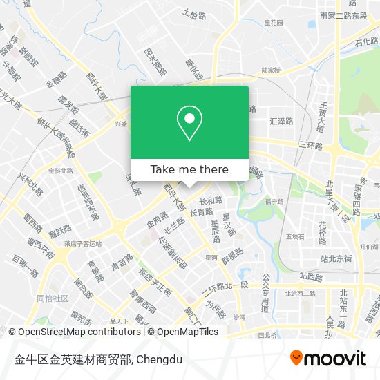 金牛区金英建材商贸部 map
