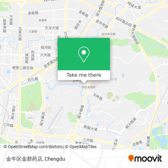 金牛区金群药店 map