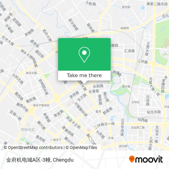 金府机电城A区-3幢 map