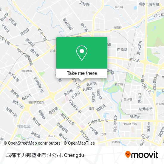 成都市力邦塑业有限公司 map