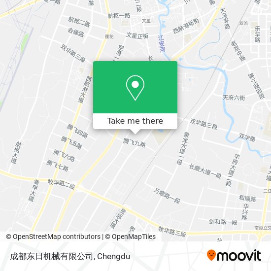 成都东日机械有限公司 map