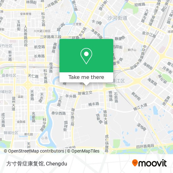 方寸骨症康复馆 map
