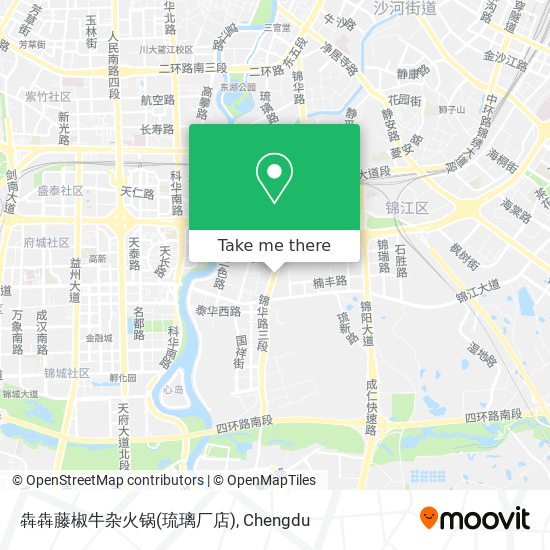 犇犇藤椒牛杂火锅(琉璃厂店) map