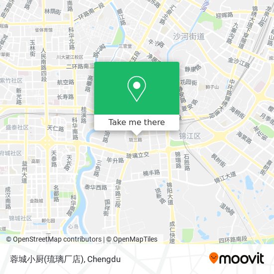 蓉城小厨(琉璃厂店) map