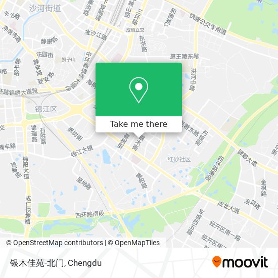 银木佳苑-北门 map