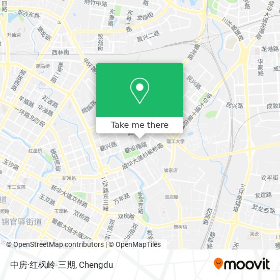 中房·红枫岭-三期 map