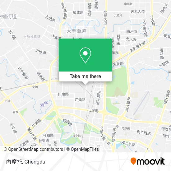 向摩托 map