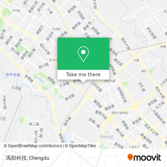 禹阳科技 map