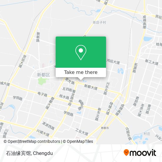 石油缘宾馆 map