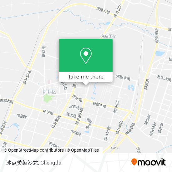 冰点烫染沙龙 map