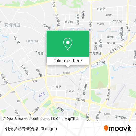 创美发艺专业烫染 map