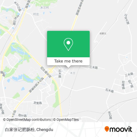 白家张记肥肠粉 map
