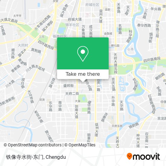 铁像寺水街-东门 map