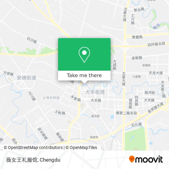 薇女王礼服馆 map