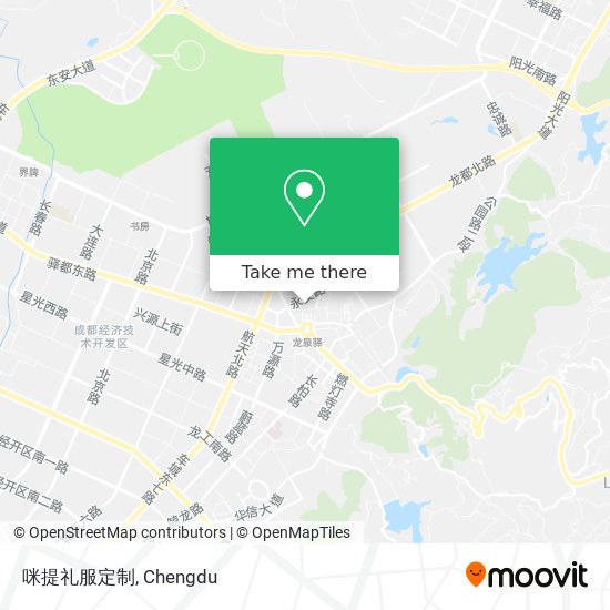 咪提礼服定制 map
