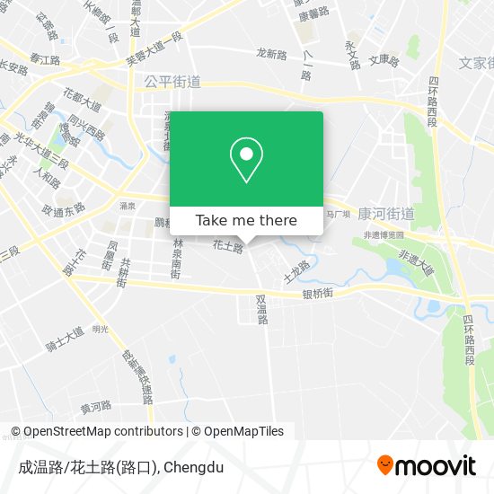 成温路/花土路(路口) map