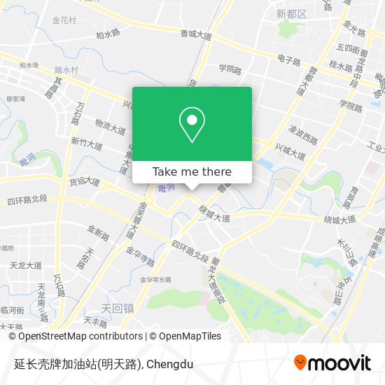 延长壳牌加油站(明天路) map