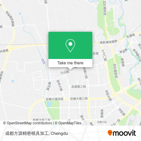 成都方源精密模具加工 map