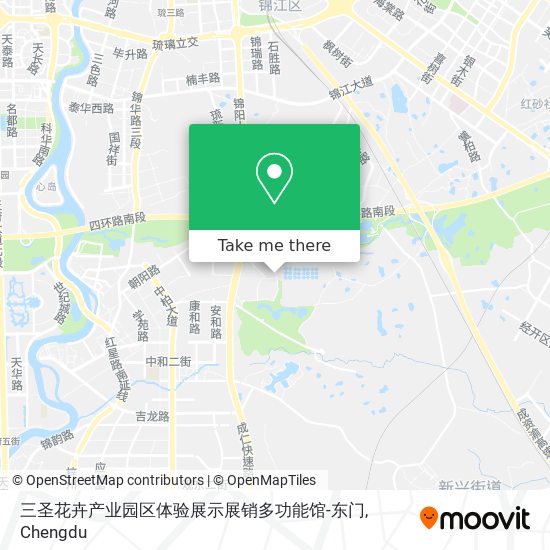 三圣花卉产业园区体验展示展销多功能馆-东门 map
