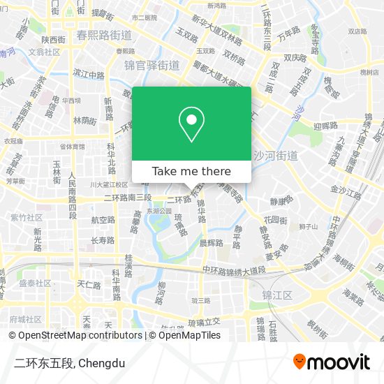 二环东五段 map