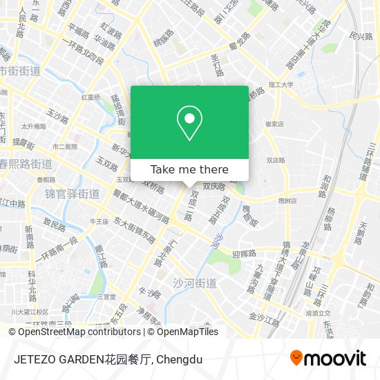 JETEZO GARDEN花园餐厅 map