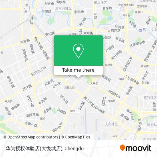 华为授权体验店(大悦城店) map
