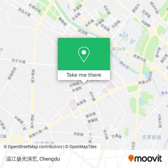 温江扬光演艺 map