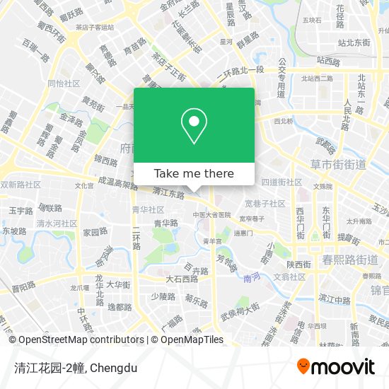 清江花园-2幢 map
