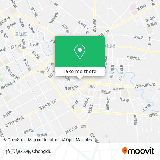 依云镇-5栋 map